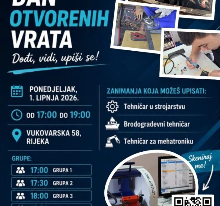 Dan otvorenih vrata – 1.6.2026.